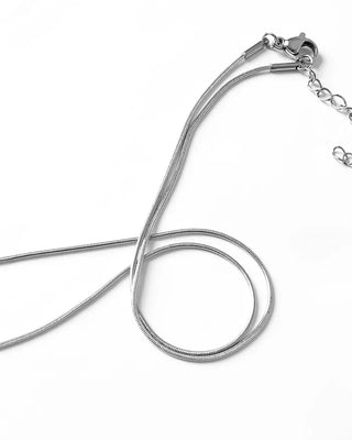 Cubic Star Silver Necklace