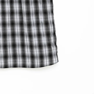 Checked Easy Long Skirt