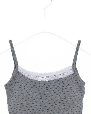 Camisole with flower pads