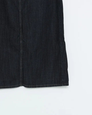 I-line denim skirt
