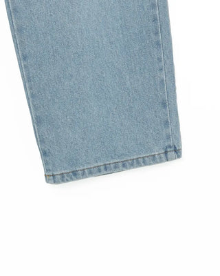 Wide-fit denim pants