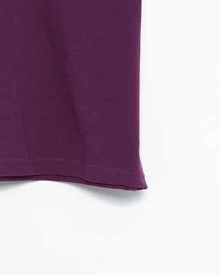 Shoulder seam semi-cropped half T-shirt