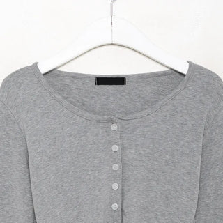 Cropped basic cardigan