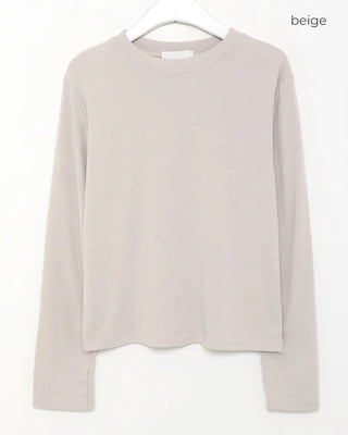 Basic long-sleeved T-shirt