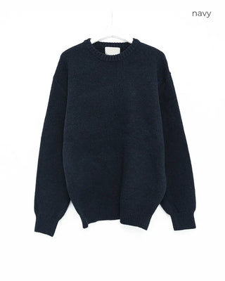 (Unisex) Round Wool Knit