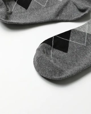 Argyle knee socks