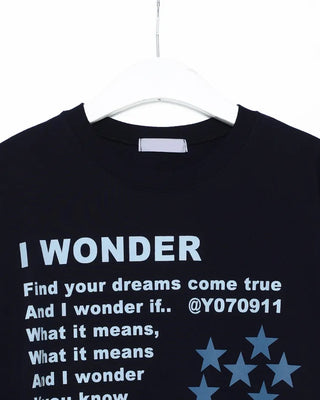 Lettering print T-shirt