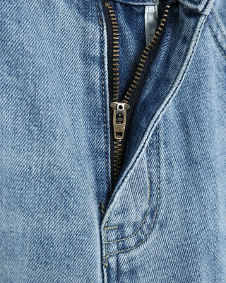 Vintage Wash Denim Pants