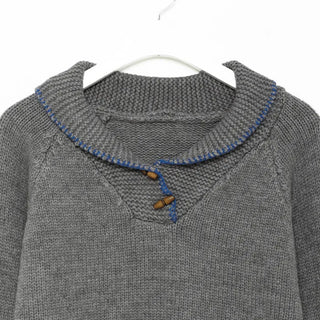 Toggle button knit