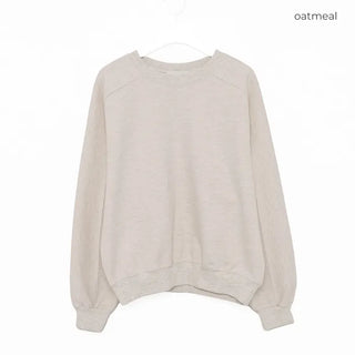 Cotton seam sweatshirt