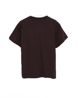 Full lettering semi-cropped T-shirt