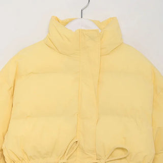 Waist String Padded Jacket