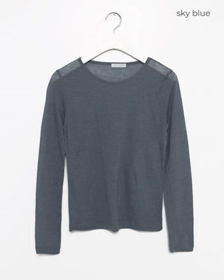 Tencel Long Sleeve T-Shirt