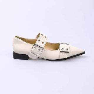 Studded buckle Mary Jane