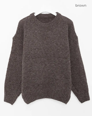 Round neck knit