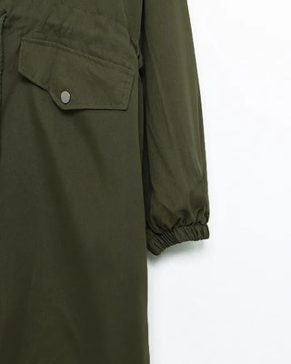 Oversized Long Field Coat