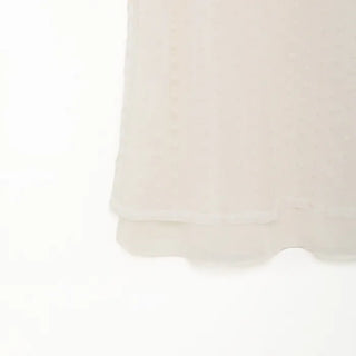 Lace bustier layered dress