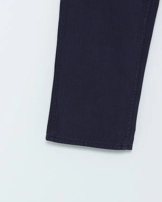 Herringbone wide cotton pants
