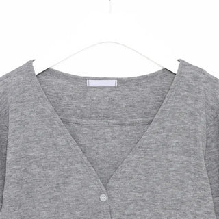 Cardigan & Sleeveless Set