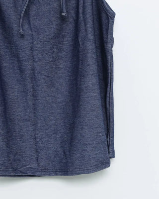 Denim ribbon camisole