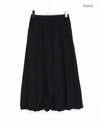 Balloon bunning long skirt