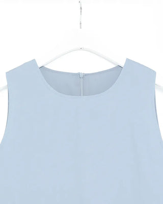 Sleeveless balloon mini dress