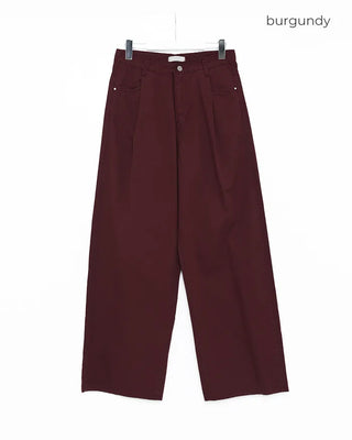Tucked Summer Wide Chino Pants