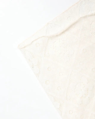 Flower Square Crochet Scarf