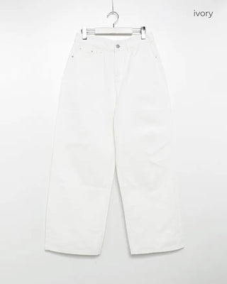Wide cotton pants