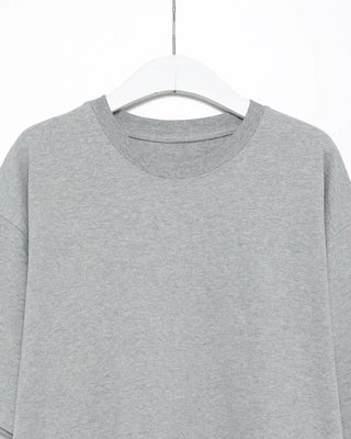 (Unisex) Backstamp Lettering Half T-Shirt