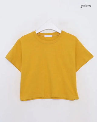 Easy Cropped T-Shirt