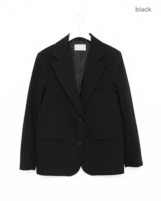 Two-button single-breasted jacket
