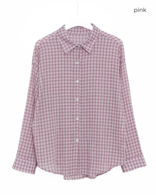 Basic check shirt