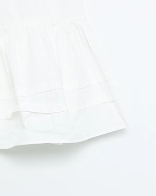 Waist string midi skirt
