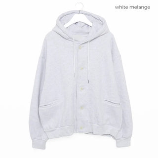 (Unisex) Button-up Hooded Parka