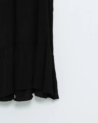 Backless halter neck long dress