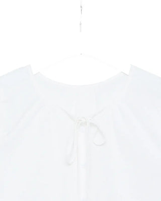 Puff Shirring Dot Blouse