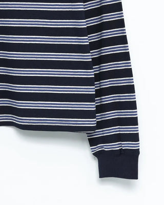 Cropped striped T-shirt