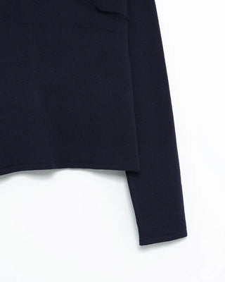 Perforated Scallop Surplice Neck Summer Knit