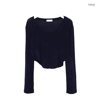 Asymmetrical Crop T-shirt