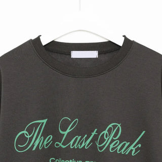 The Last Lettering Brushed Sweatshirt