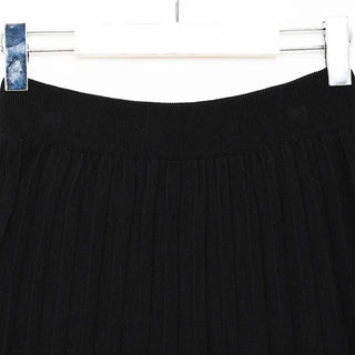 Pleated mini skirt