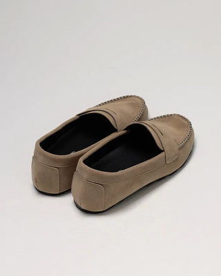 Suede loafers