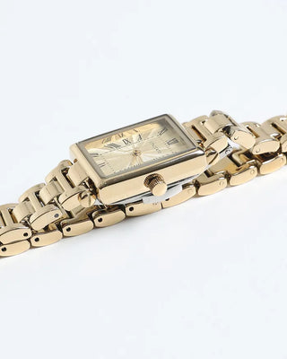 Gold Square Handwatch