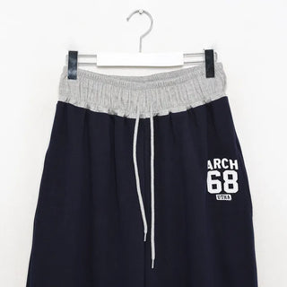 68 Patch Waist Shirring Pants