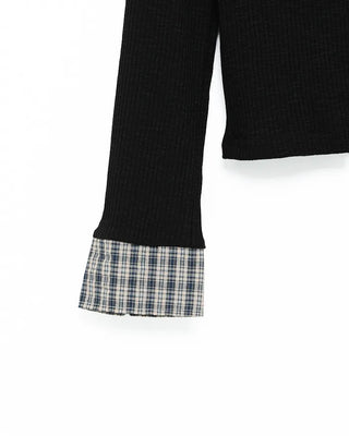 Checkpoint knit cardigan