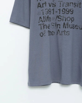 Vintage Lettering Short-Sleeve T-Shirt