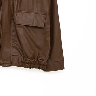 Oversized bomber jacket