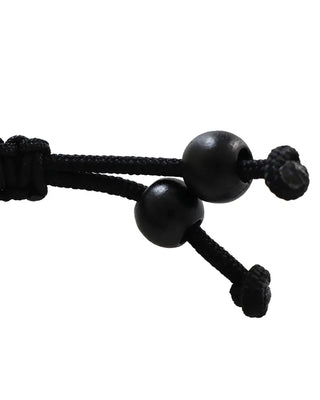 [7th Re-release] (ORIGINAL) Cord Knot Wood Keyring (black)