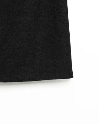 Simple wool midi skirt